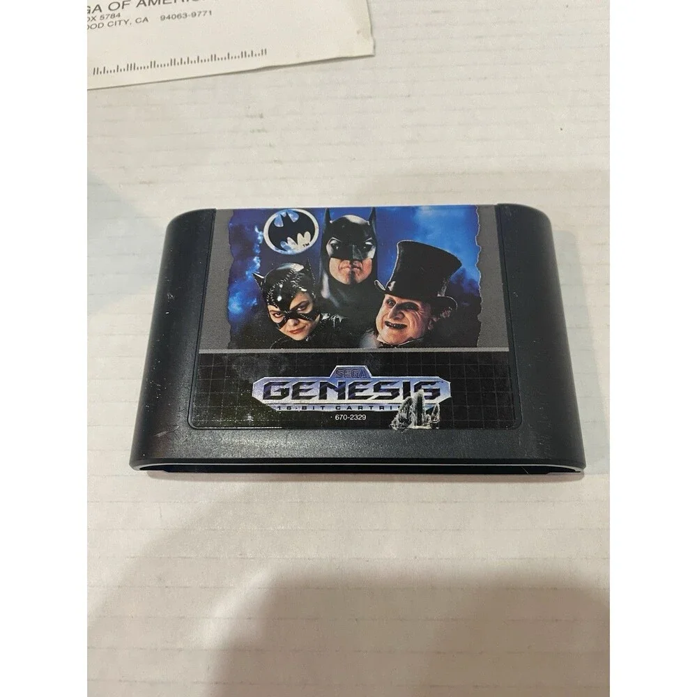 Batman Returns Sega GenesisComplete With Case and Manual